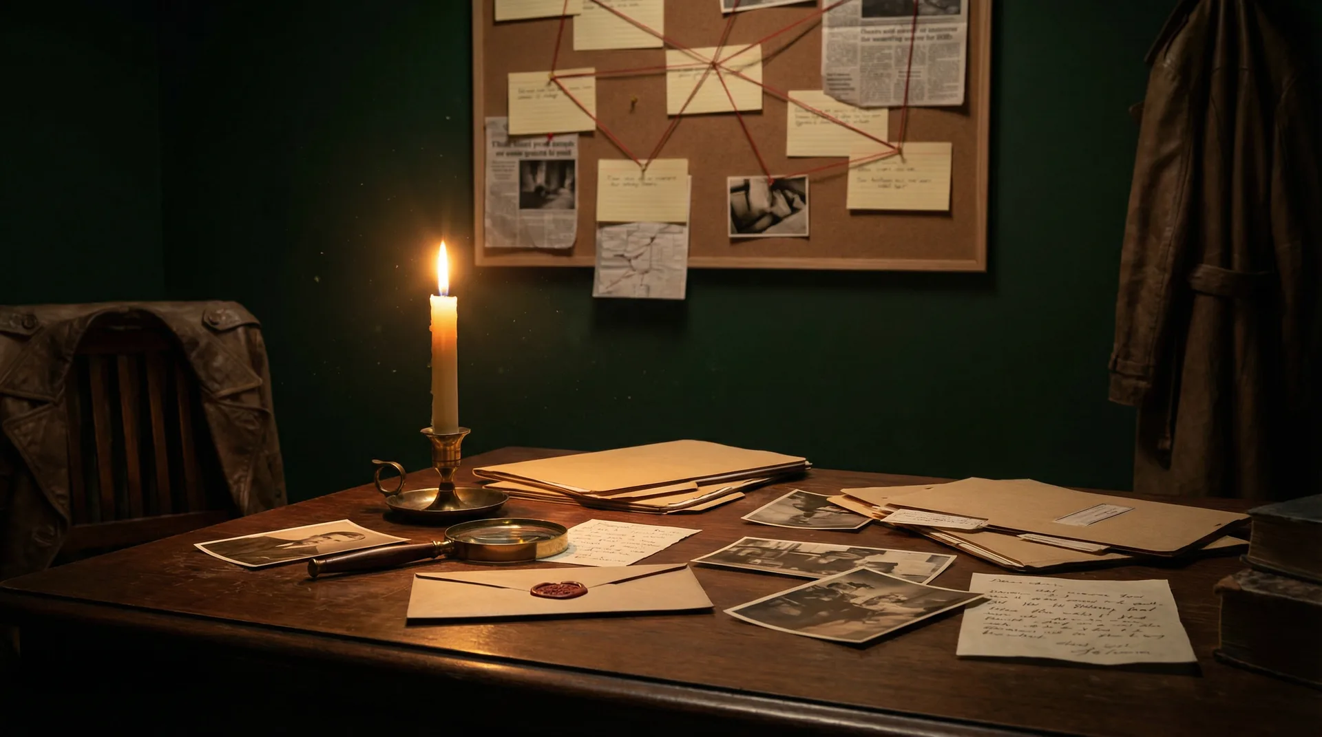 夜莺庄园书房现场 - 暗网 案件